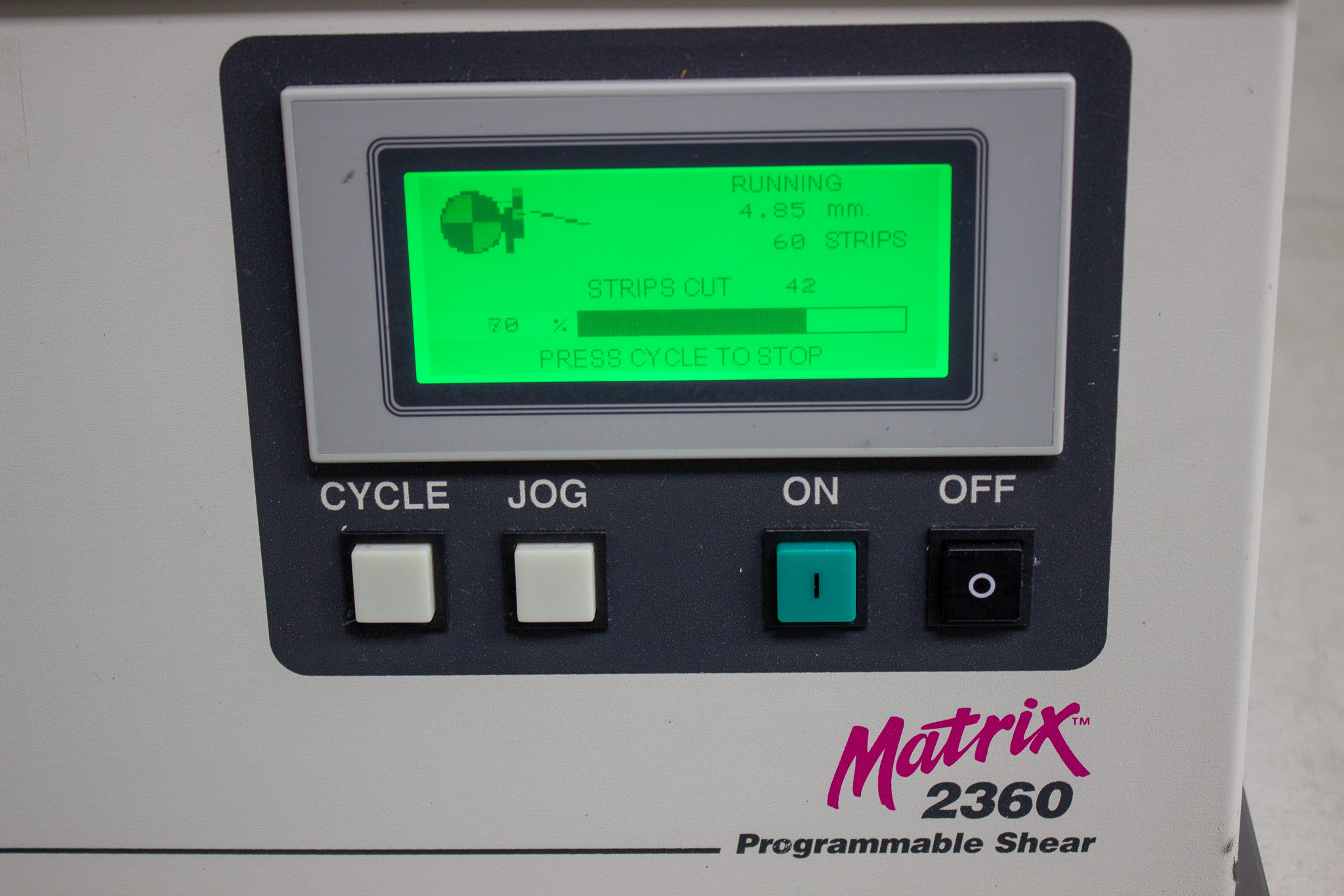 REUZEit - Kinematic Matrix 2360 CE Prog. Shear Module Used Laboratory ...