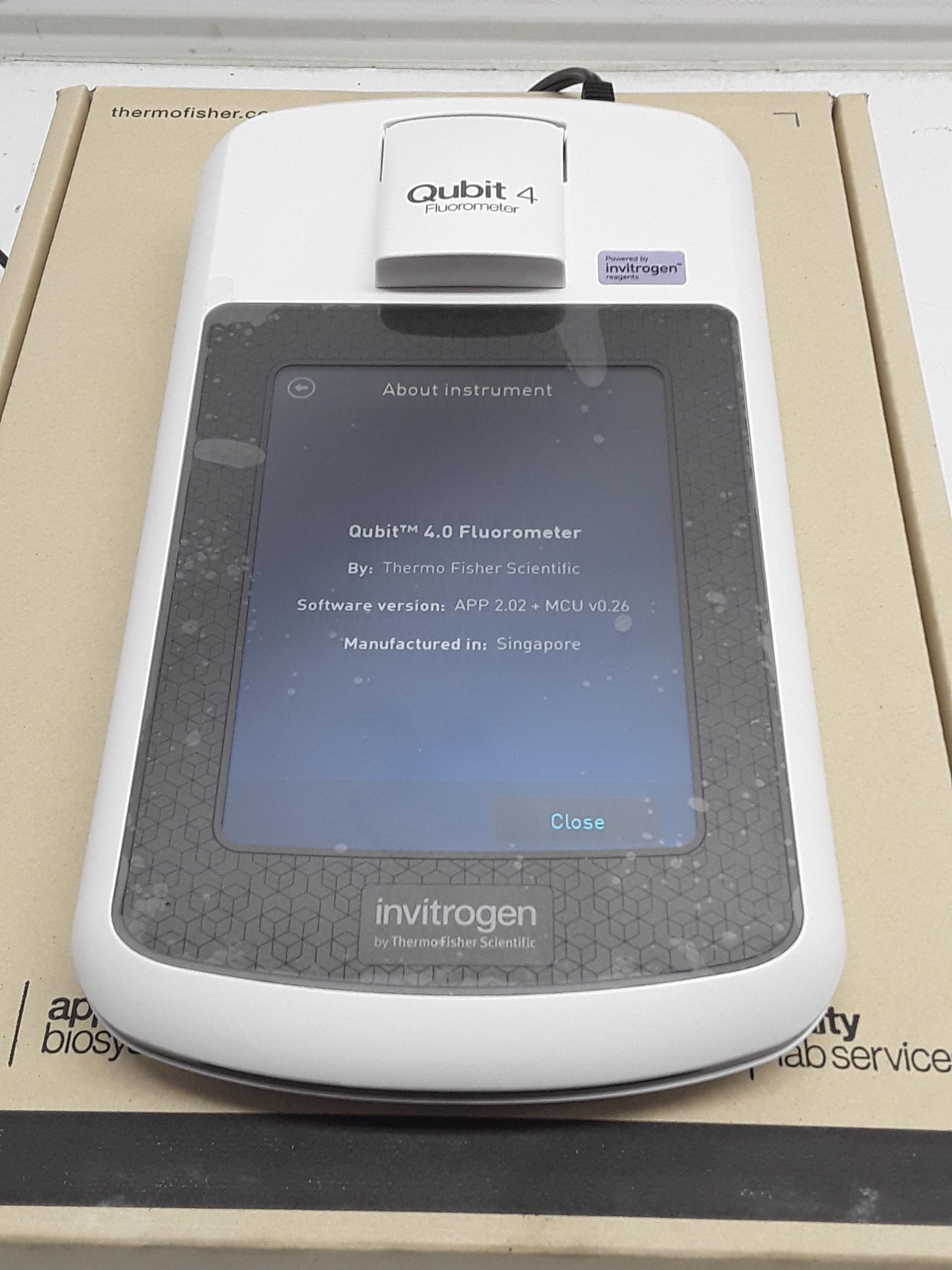 REUZEit Invitrogen Qubit 4 Fluorometer DNA Synthesizer