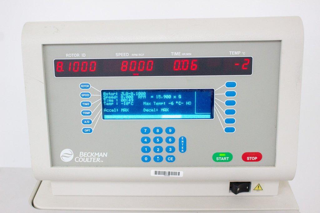 REUZEit Beckman Avanti JHC Refrigerated Centrifuge 367501 w / JLA8.